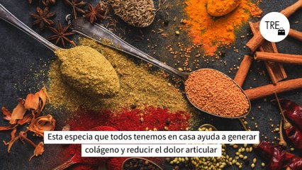 下载视频: Esta especia que todos tenemos en casa ayuda a generar colágeno y reducir el dolor articular