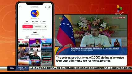 Conexión Digital Matutina 24-09 Venezuela produce el 100% de sus alimentos