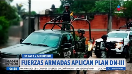 Huracán John: Las Fuerzas Armadas activan el Plan DN-III-E