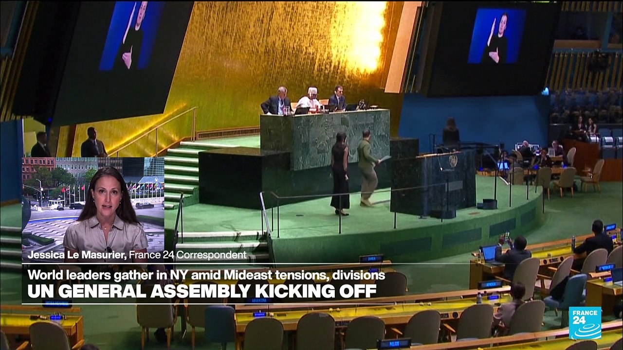UN General Assembly: World leaders meet under shadow of global divisions, 3 wars and possible Mideast conflict