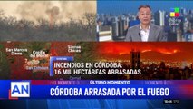 Córdoba: seis días de incendios fuera de control