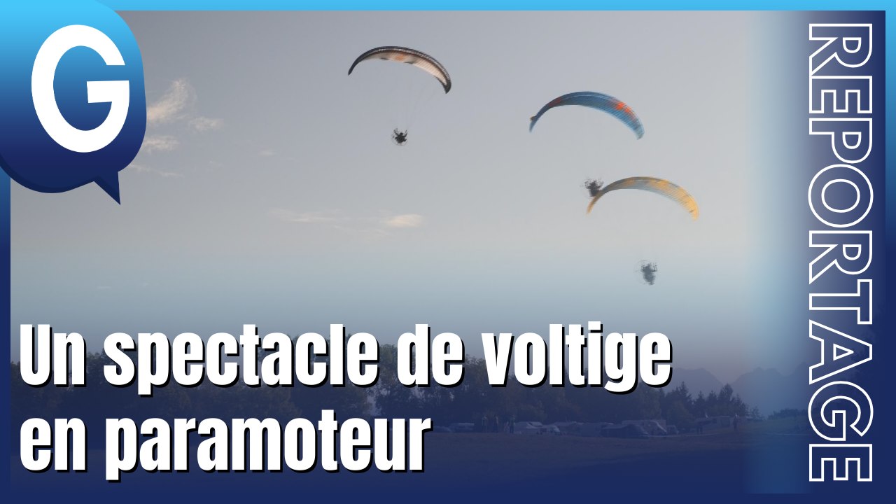 Reportage - Découverte des paramoteurs à la Coupe Icare
