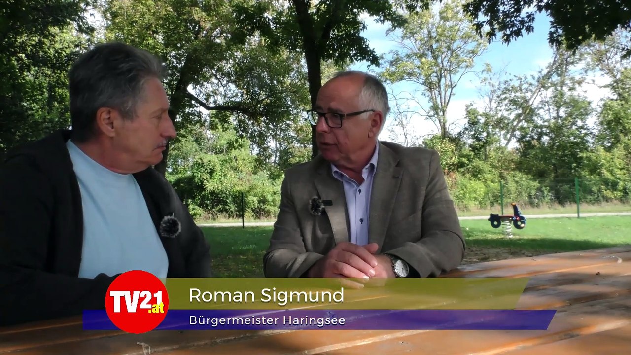 Im Gespräch mit Bürgermeister Roman Sigmund - Haringsee