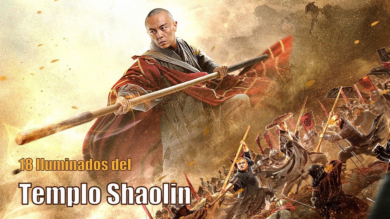 Kung Fu Monjes de Shaolin  Pelicula de Accion de Artes Marciales  Completa en Español HD