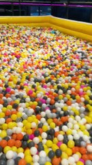 This didn_t bounce. Haha. I had a blast. Unexpected ending. Happy moments. Indoor playground.