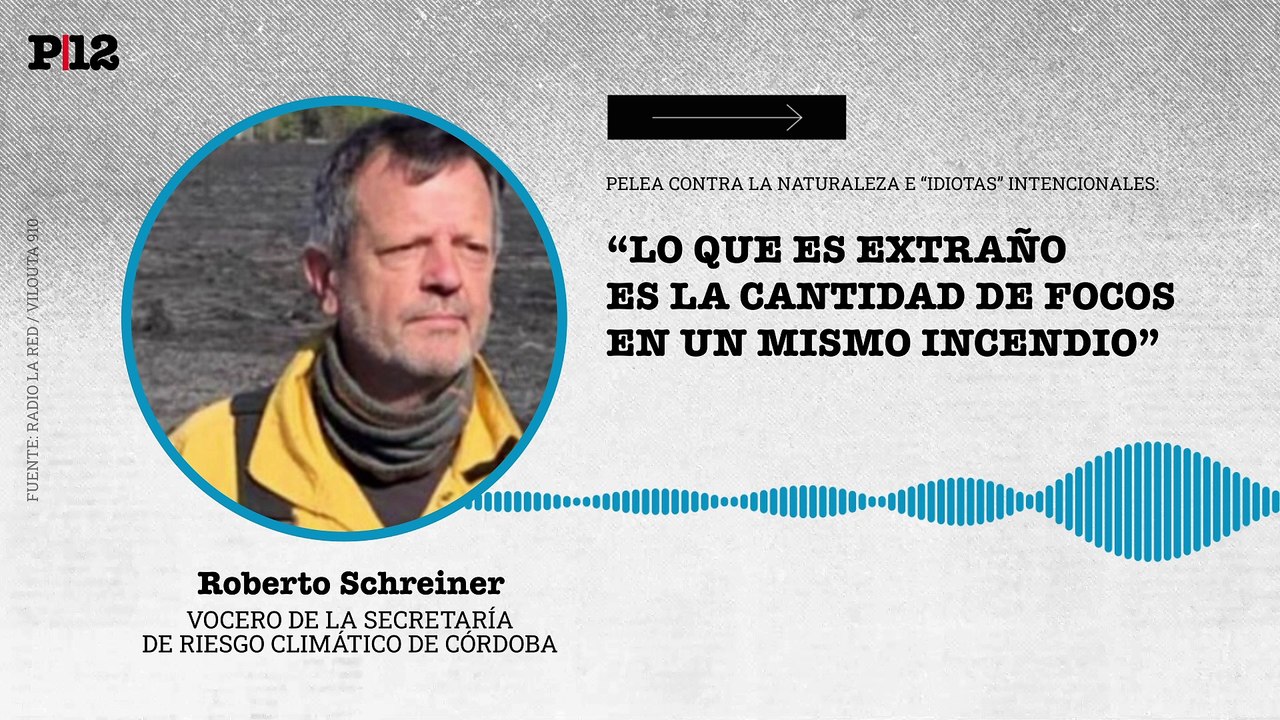 Autoridades de Córdoba alertan por la intencionalidad en los incendios en las sierras: "Es extraño la cantidad de focos en un mismo incendio"