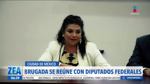 Clara Brugada se reúne con diputados federales de Morena, PT y Partido Verde