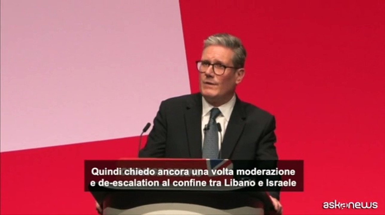 Starmer: faccio appello alla moderazione in Medio Oriente