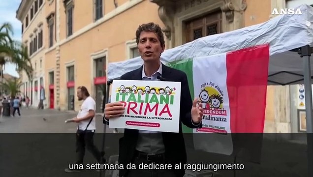 Referendum cittadinanza, Magi: Boom di firme raccolte, ora sprint finale