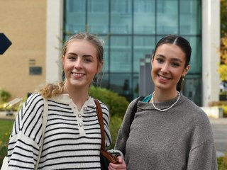 Meet the new freshers at Derry's Ulster University Magee Campus
