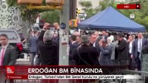 Cumhurbaşkanı Erdoğan, Türkevi'nden BM Genel Kurulu'na yürüyerek geçti