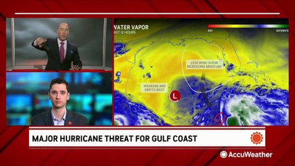 Major hurricane threat for the U.S. Gulf Coast