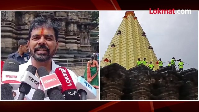 करवीर निवासिनी अंबाबाई मंदिरात शारदीय नवरात्रौत्सवाची जय्यत तयारी सुरू...