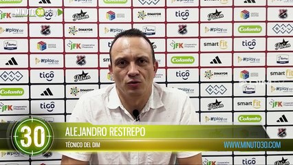 “Será un partido muy exigente” Alejandro Restrepo, analizó el juego de vuelta contra Lanús