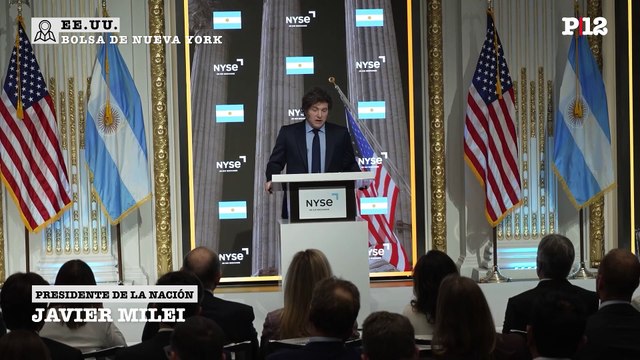 Milei, en Wall Street, remarcó sus diferencias con la agenda Woke y el Pacto del futuro de la ONU: Mucho no les gustó mi último posteo del virus KU-K 12