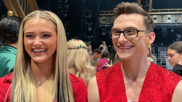 Stephen Nedoroscik Talks Embracing His Inner Clark Kent With 'Superman' Performance on DWTS | THR Video