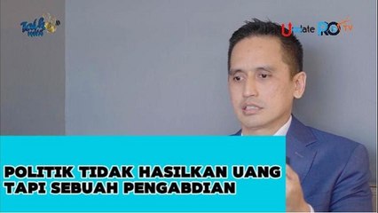 Nilai yang Ingin Diperjuangkan Firnando Ganinduto Sebagai Politisi