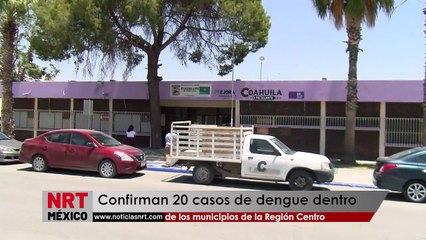 Confirman 20 casos de dengue dentro de los municipios de la Región Centro