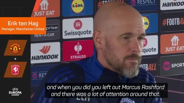 Pundits 'must trust my explanation' on Rashford - Ten Hag