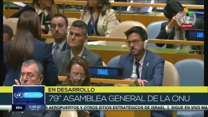 Pdte. de Türkiye condena frente a la ONU masacre israelí en Gaza