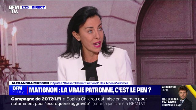 Alexandra Masson (RN), à propos du recadrage d'Antoine Armand: On a le pouvoir de faire recadrer un ministre qui dit n'importe quoi