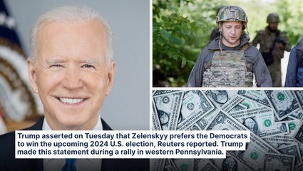 Trump Says Ukrainian President Backs Kamala Harris For White House: 'Zelenskyy Is The Greatest Salesman In History'