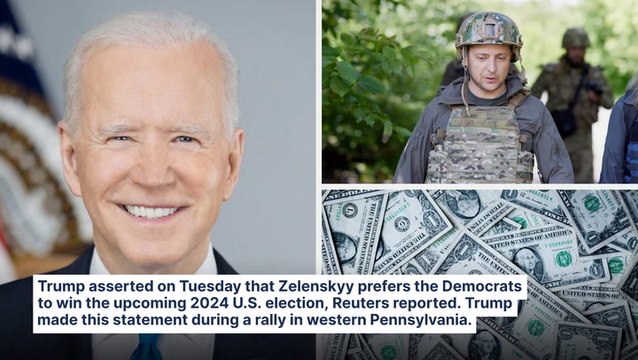 Trump Says Ukrainian President Backs Kamala Harris For White House: 'Zelenskyy Is The Greatest Salesman In History'