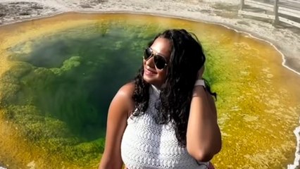 Le surtourisme a transformé la couleur emblématique du célèbre geyser de Yellowstone 🌋