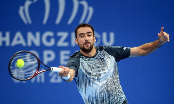 الكرواتي تشيليتش يتوّج بلقب بطولة هانغجو للتنس