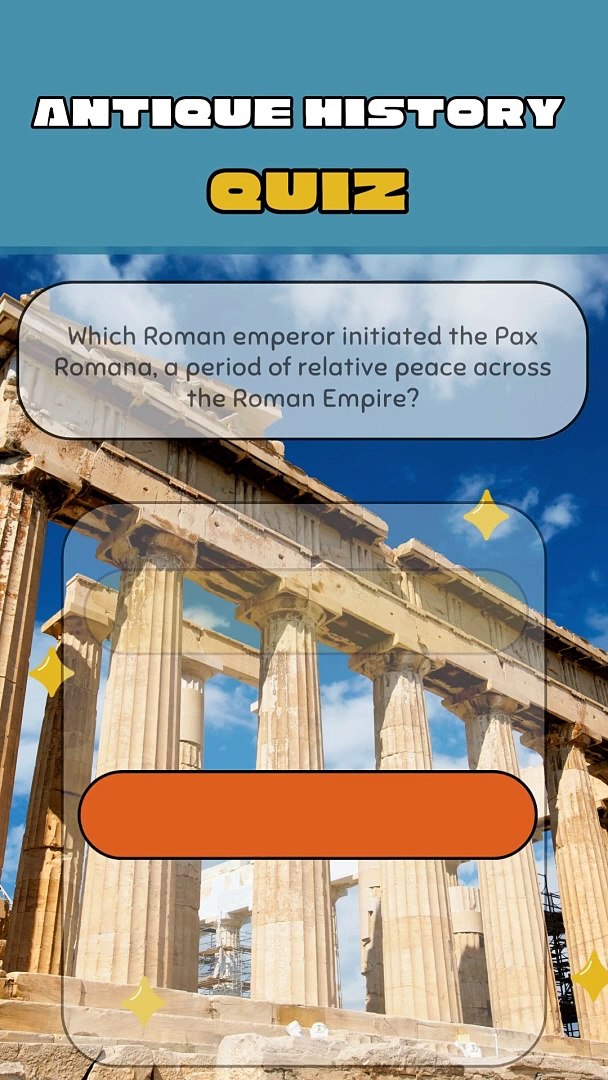 ⁣Test Your Knowledge of Ancient Civilizations!  Egyptians, Romans & Greeks Quiz - Hard Mode