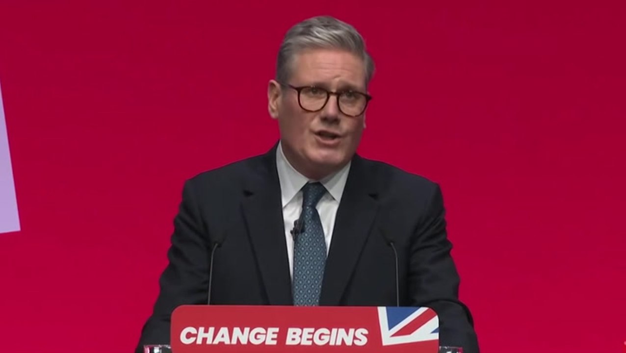 Keir Starmer mistakenly calls for ‘return of the sausages’ in major Labour conference speech