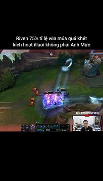 Riven múa quá khét kích hoạt illaoi không phải Anh Mực #riven #illaoi #lienminhhuyenthoai #leagueoflegends