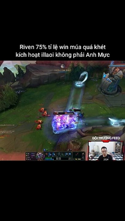 Riven múa quá khét kích hoạt illaoi không phải Anh Mực #riven #illaoi #lienminhhuyenthoai #leagueoflegends