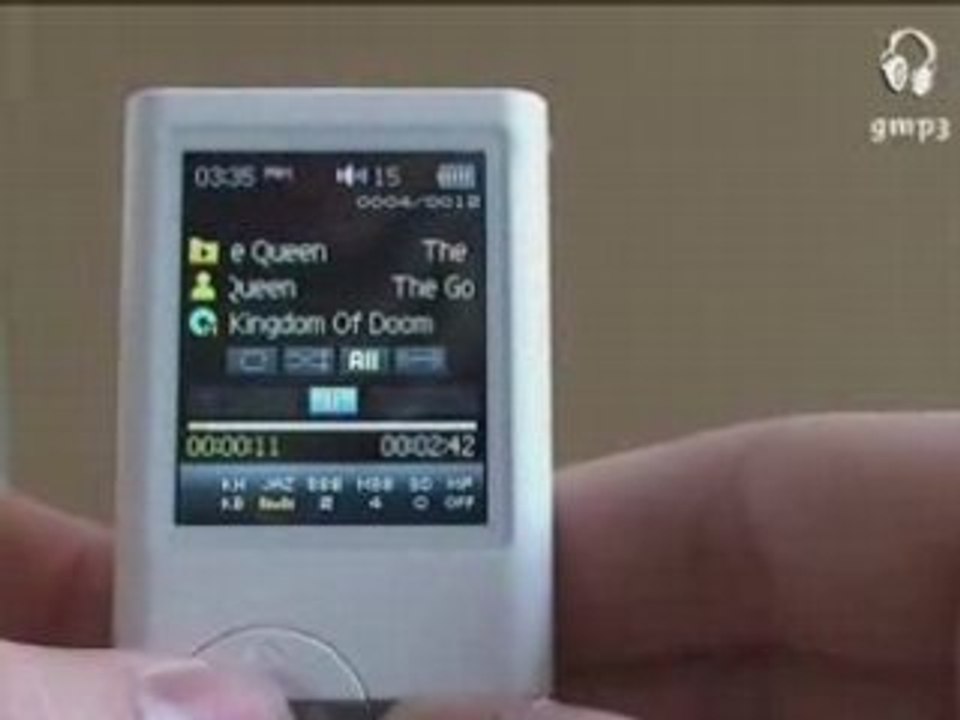 Test Cowon iAudio U5 par GMP3