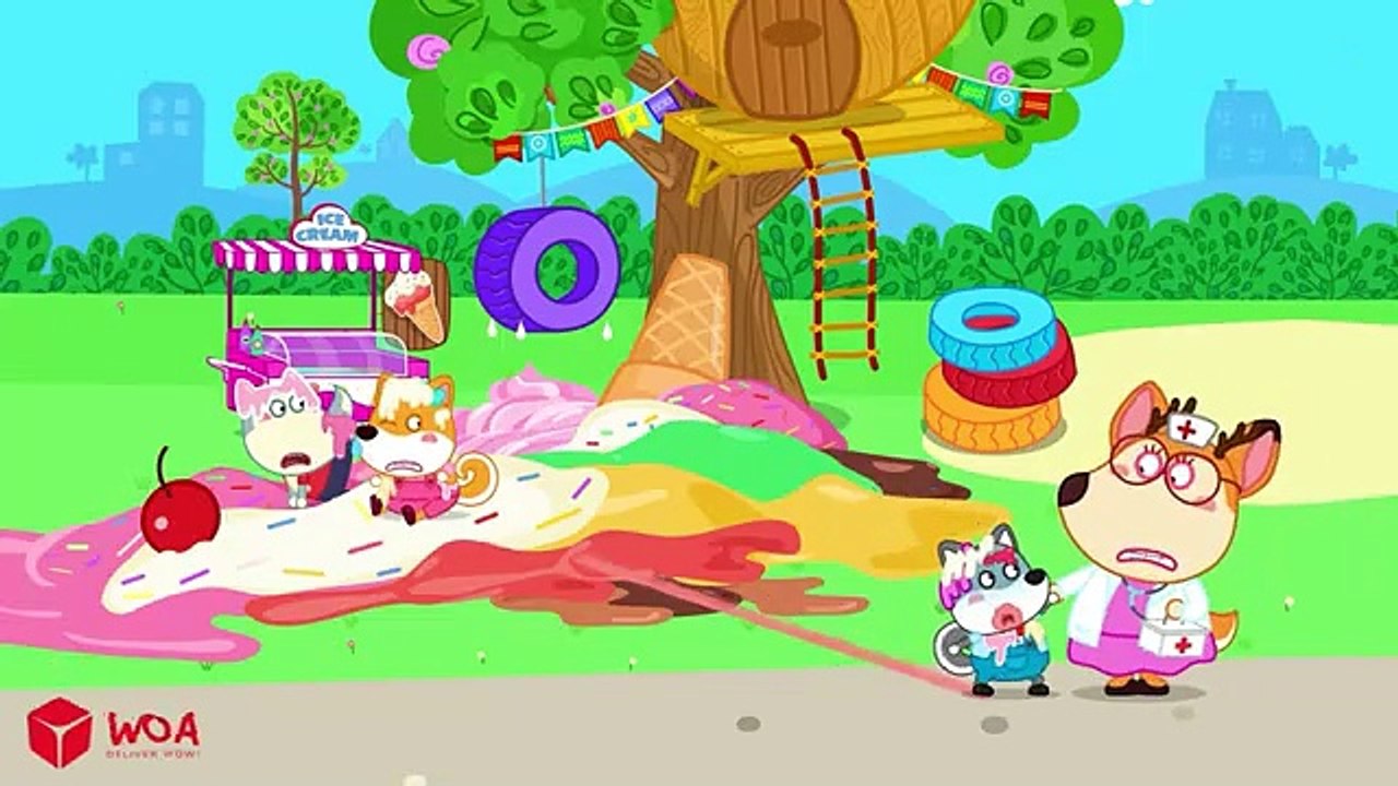 Big Food vs Small Food Adventure! Healthy or Not | Wolfoo & Twins ...