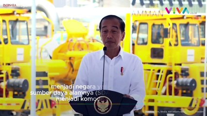 Jokowi Ingin Produksi Mineral Jadi Kontributor Utama GDP RI