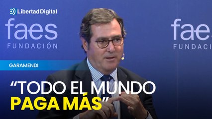 Garamendi: "Me gusta la fiscalidad madrileña más que los callos a la madrileña"