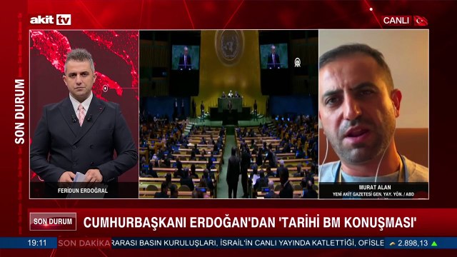 Erdoğan'dan BM'de tarihi konuşma