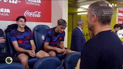 Flick's reaction to Toni Fernandez climbing over his seat