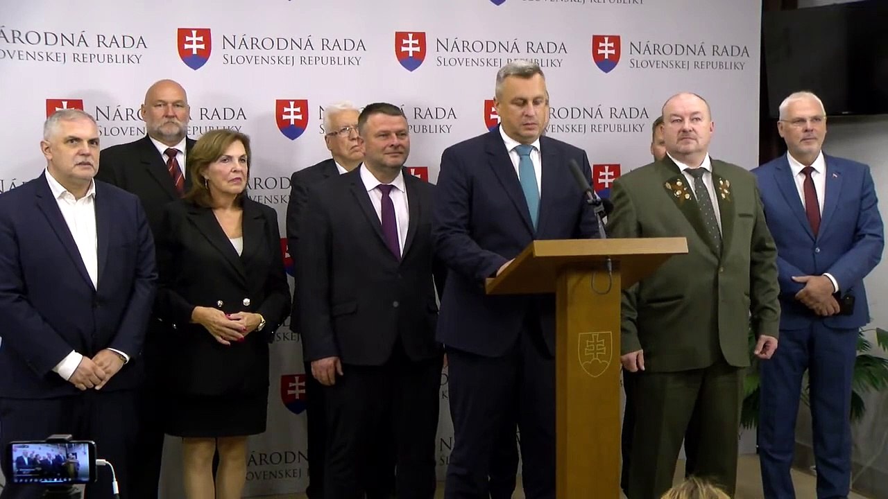ZÁZNAM: A. Danko: Ak to pomôže situácii v koalícii, nemusím byť ani podpredseda NR SR