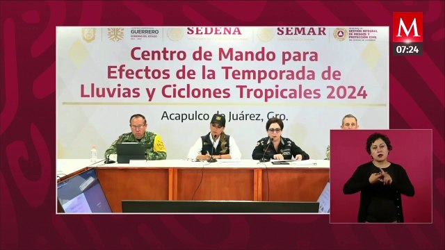 Ciclón ‘John’ avanza sobre Guerrero como tormenta tropical