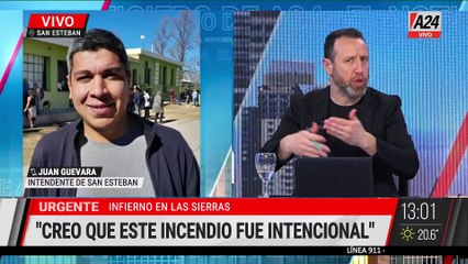   "CREO QUE ESTE INCENDIO FUE INTENCIONAL"