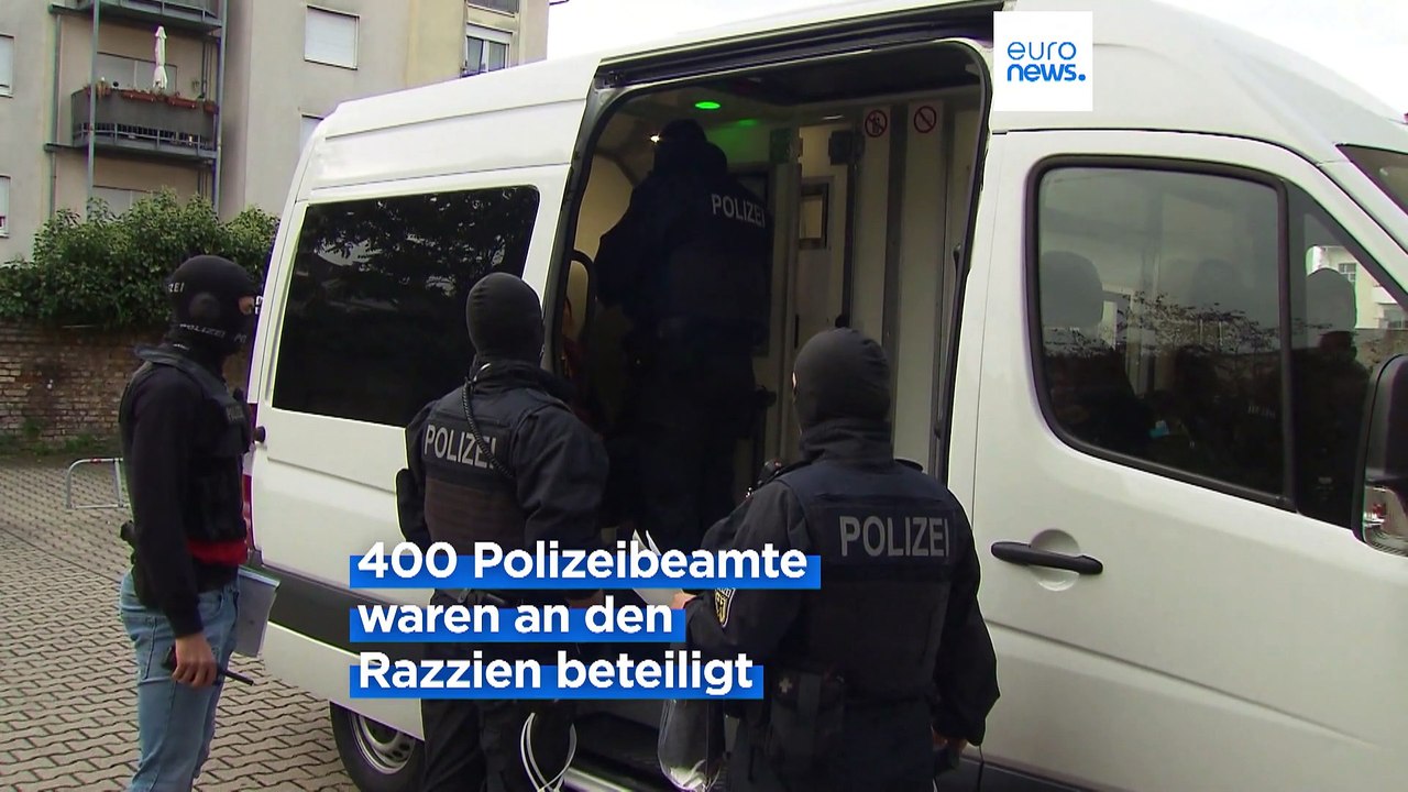 Südwestdeutschland: Razzien wegen Schleuserkriminalität