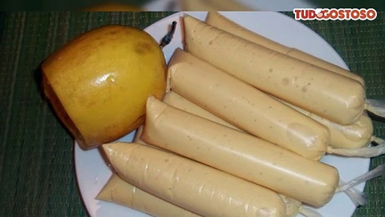 Chup-Chup de mousse de maracujá