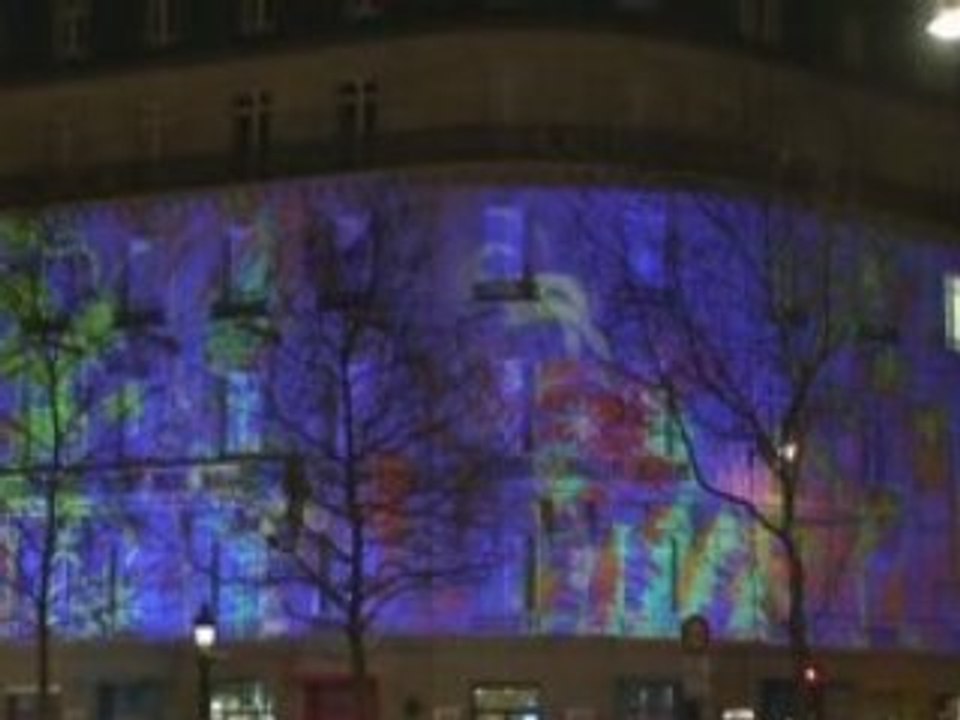 Ultra-Nature 2007 Façade sur les Champs elysees