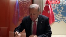 Cumhurbaşkanı Erdoğan, BM Genel Sekreteri Guterres ile Görüştü