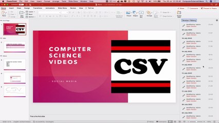 How to Use VERSION CONTROL to Access the Previously Saved Work On a Mac - Basic Tutorial | New