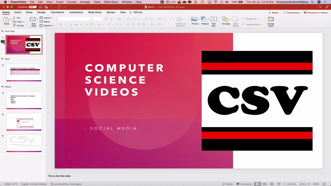 How to USE Microsoft PowerPoint On a Mac - Tutorial 22 - Remove Comments - Basic Tutorial | New