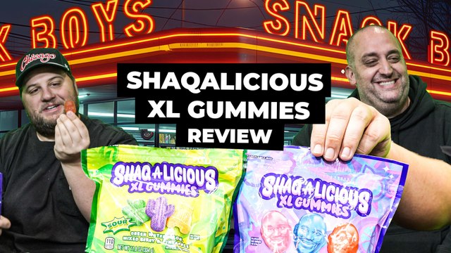 Shaq Has Entered The Gummies + Sour Gummies Game And They Are BIG BOYS