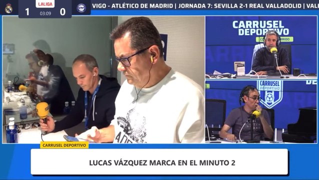 El enganchón en pleno directo entre Iturralde y Álvaro Benito por la amarilla a Valverde